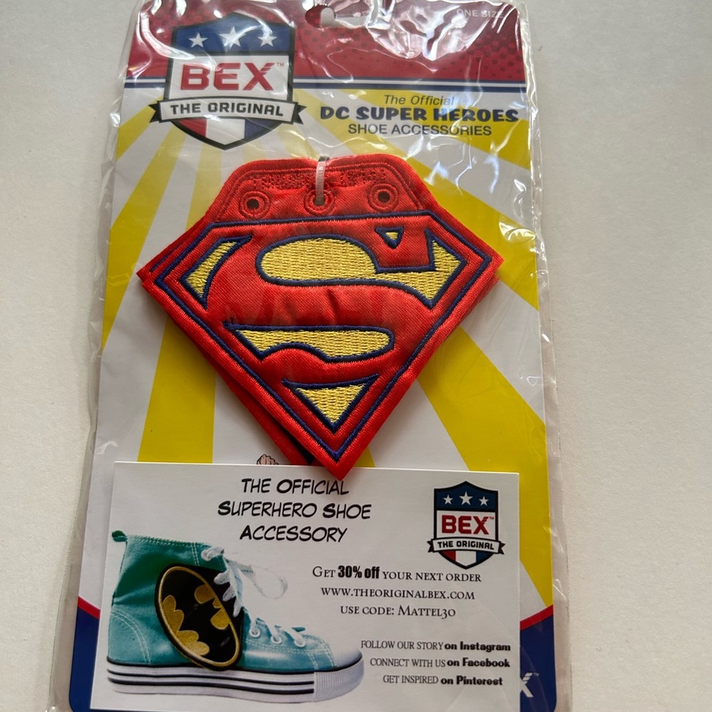 The official Superhero Shoe Accessory